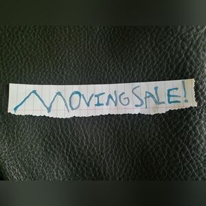 Moving Sale!